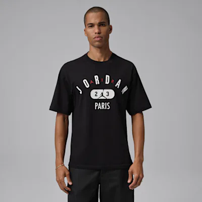 Jordan Men's Paris T-Shirt - Black/White