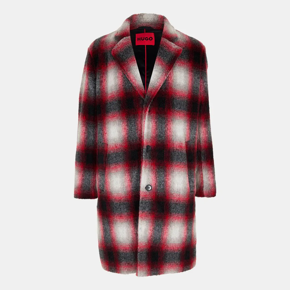 Hugo Men's Teddy Coat in Open Misc – Clothing