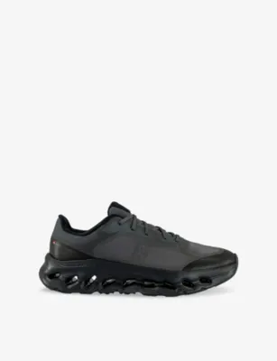 ON Cloudtilt Remix Woven Trainers - EUR 41 / 7 UK MEN in BLACK BLACK – Mens | Trainers | Lace up trainers