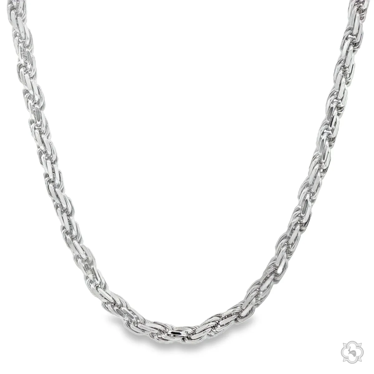 OZODBEK - SILVER CHAINS .925 Silver Rope Chain 3.6mm 71243
