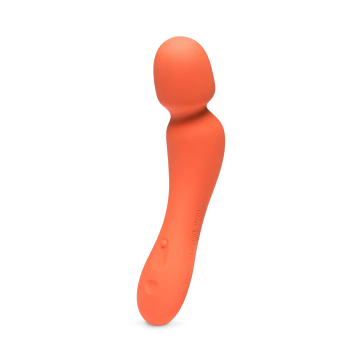 Dame Sexual Wellness Dame Min Mini Wand Vibrator Papaya detail 2