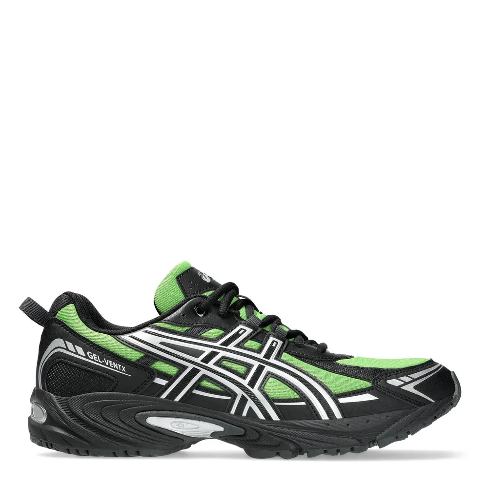 Asics Mens GEL-VENTX Shoes in Piquant Grn/Blk – Footwear