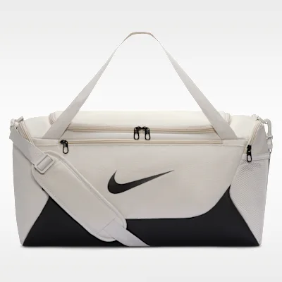 Nike Brasilia Training Duffel Bag (Small, 40L) - Light Bone/Black/Black
