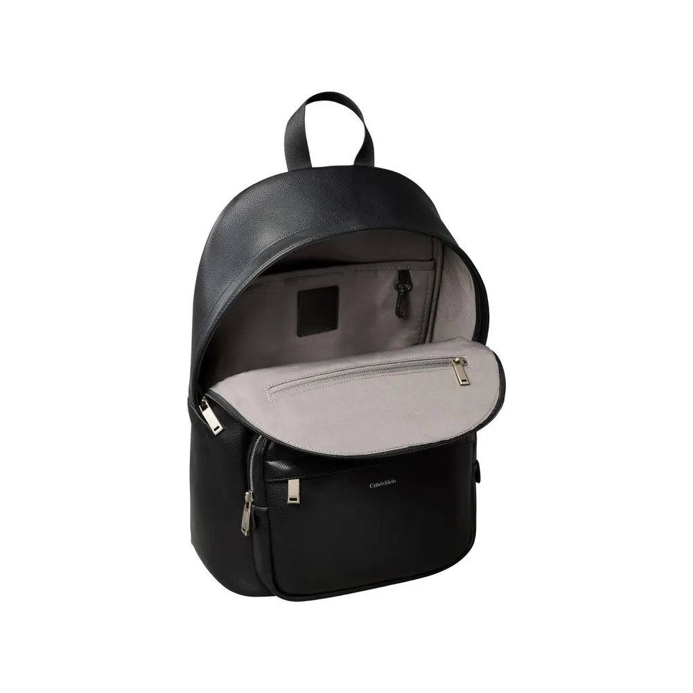 Calvin Klein Mens Raised Round Backpack detail 3
