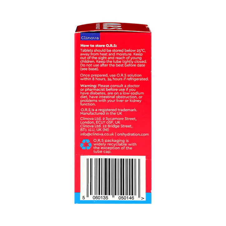 O.R.S. Hydration Strawberry 12 Tablets detail 2
