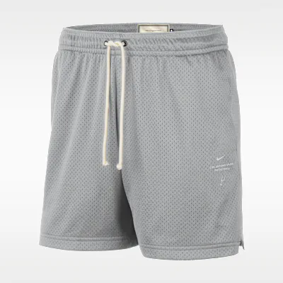 Nike San Antonio Spurs Standard Issue Men's Dri-FIT 12.5cm Basketball Mesh Shorts - Flat Silver