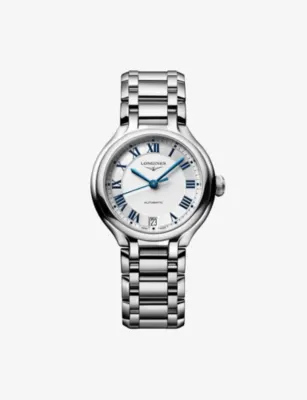 LONGINES PrimaLuna Stainless-Steel Automatic Watch 34mm