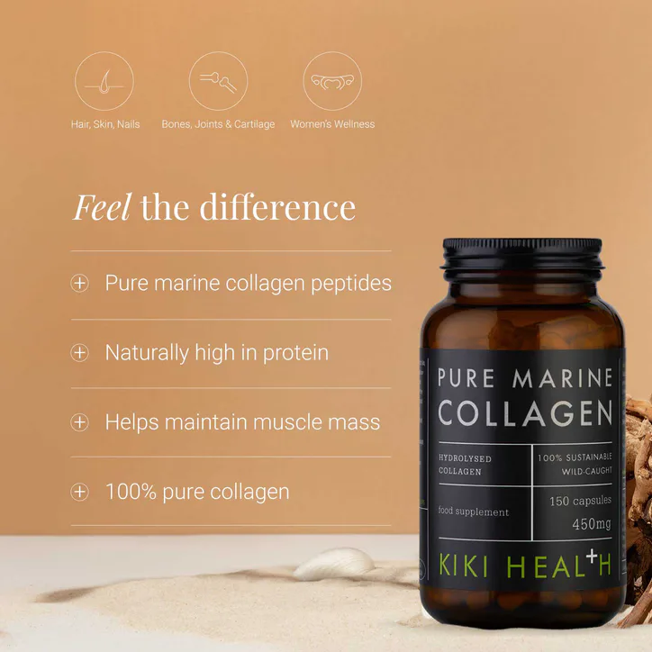 KIKI HEALTH Pure Marine Collagen - 150 Vegicaps, additional product view 2