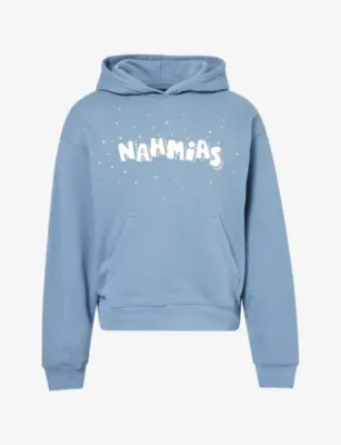 NAHMIAS Flower Trip Printed Cotton Hoody