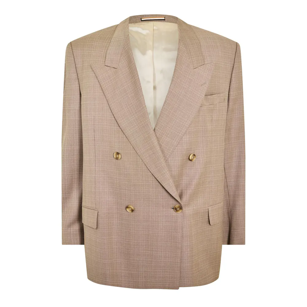 Boss Men's H-Boss92 Blazer in Medium Beige – Clothing