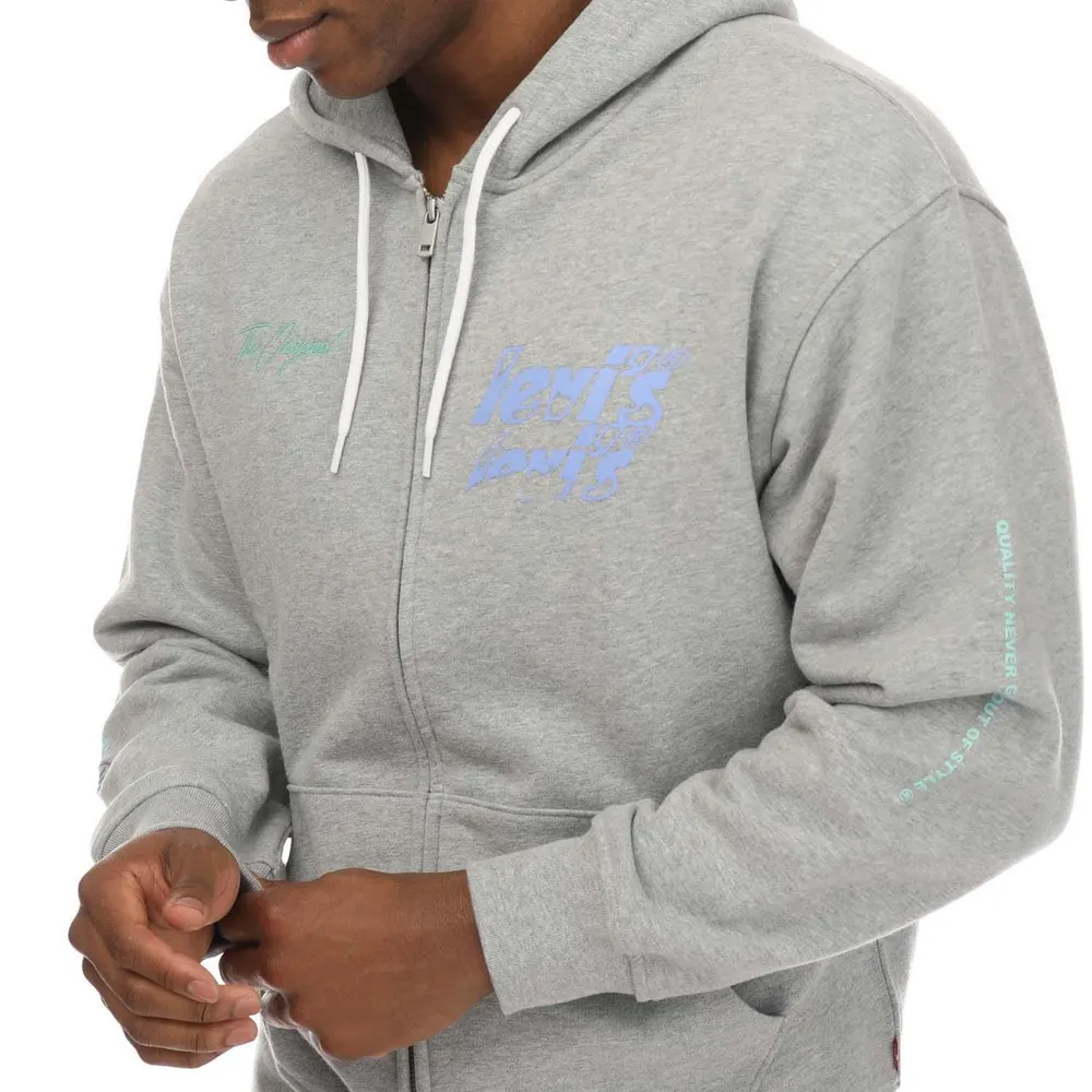 Levis Relaxed Graphic Zip Hoody detail 3