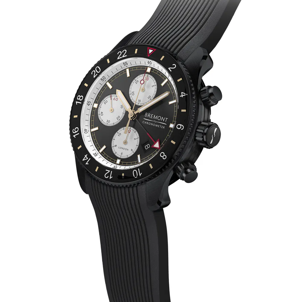 Bremont Supermarine Chrono Jet 43mm Mens Watch in Black, additional product view 3
