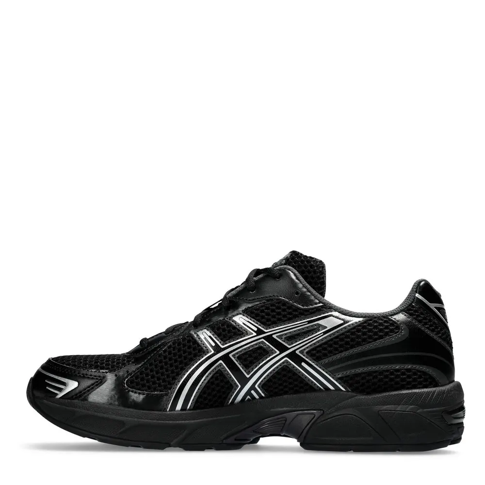 Asics Sportstyle GEL-1130 Trainers in Black/Silver, additional product view 2