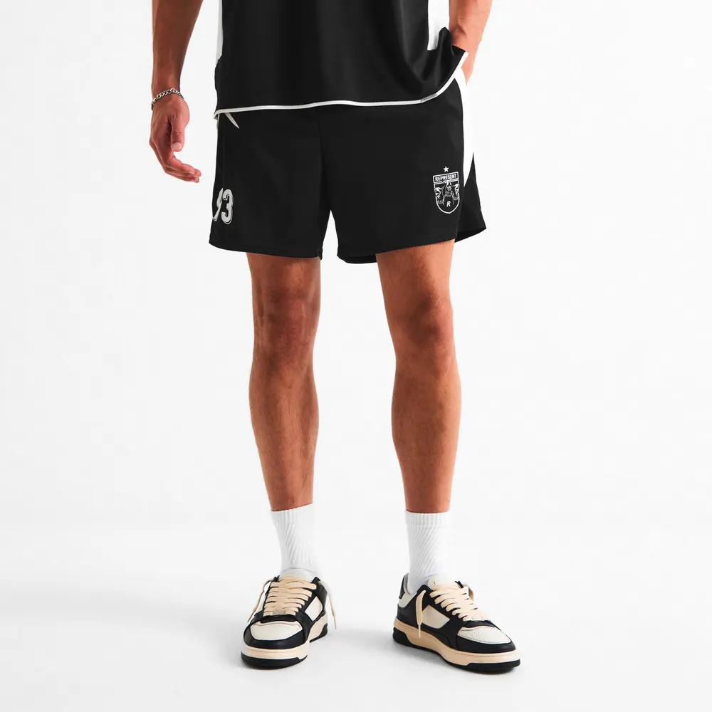 Represent Mens Star Football Shorts detail 3