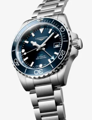 LONGINES L3.790.4.96.6 HydroConquest GMT Stainless-Steel Automatic Watch in STAINLESS STEEL, additional product view 2