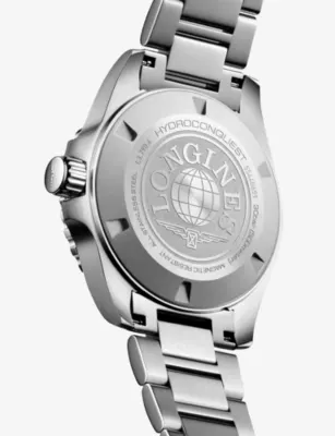LONGINES L3.790.4.96.6 HydroConquest GMT Stainless-Steel Automatic Watch in STAINLESS STEEL, additional product view 3
