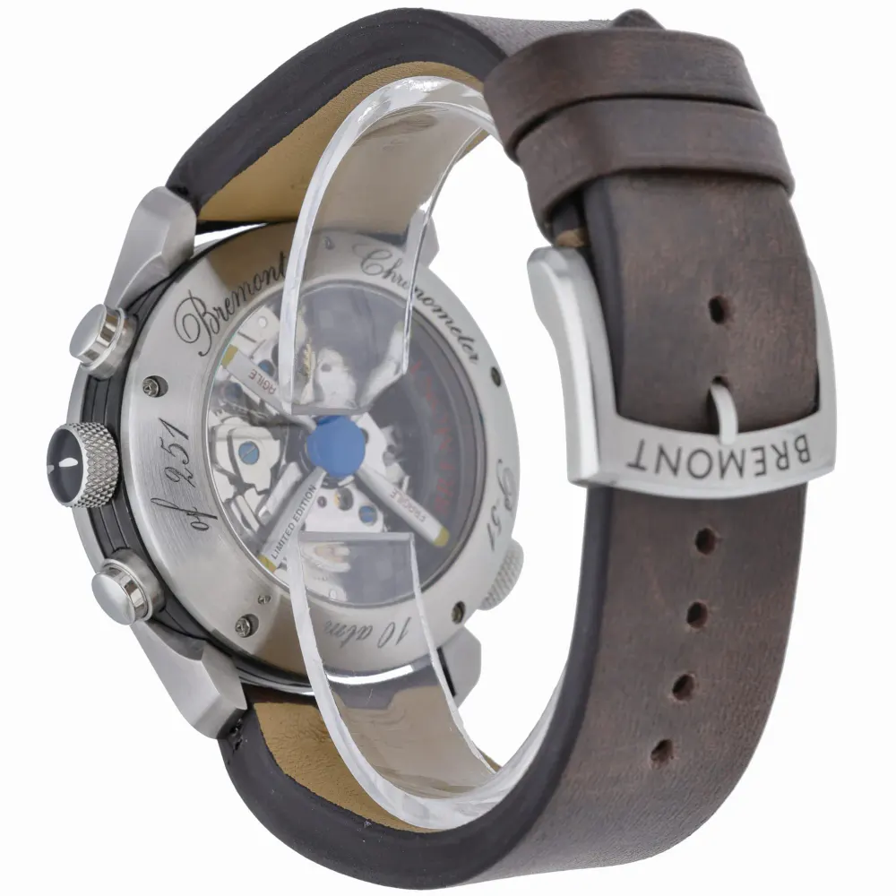 Bremont Mustang P-51 — 2012 — Very good in Black Quarter Arabic, additional product view 3