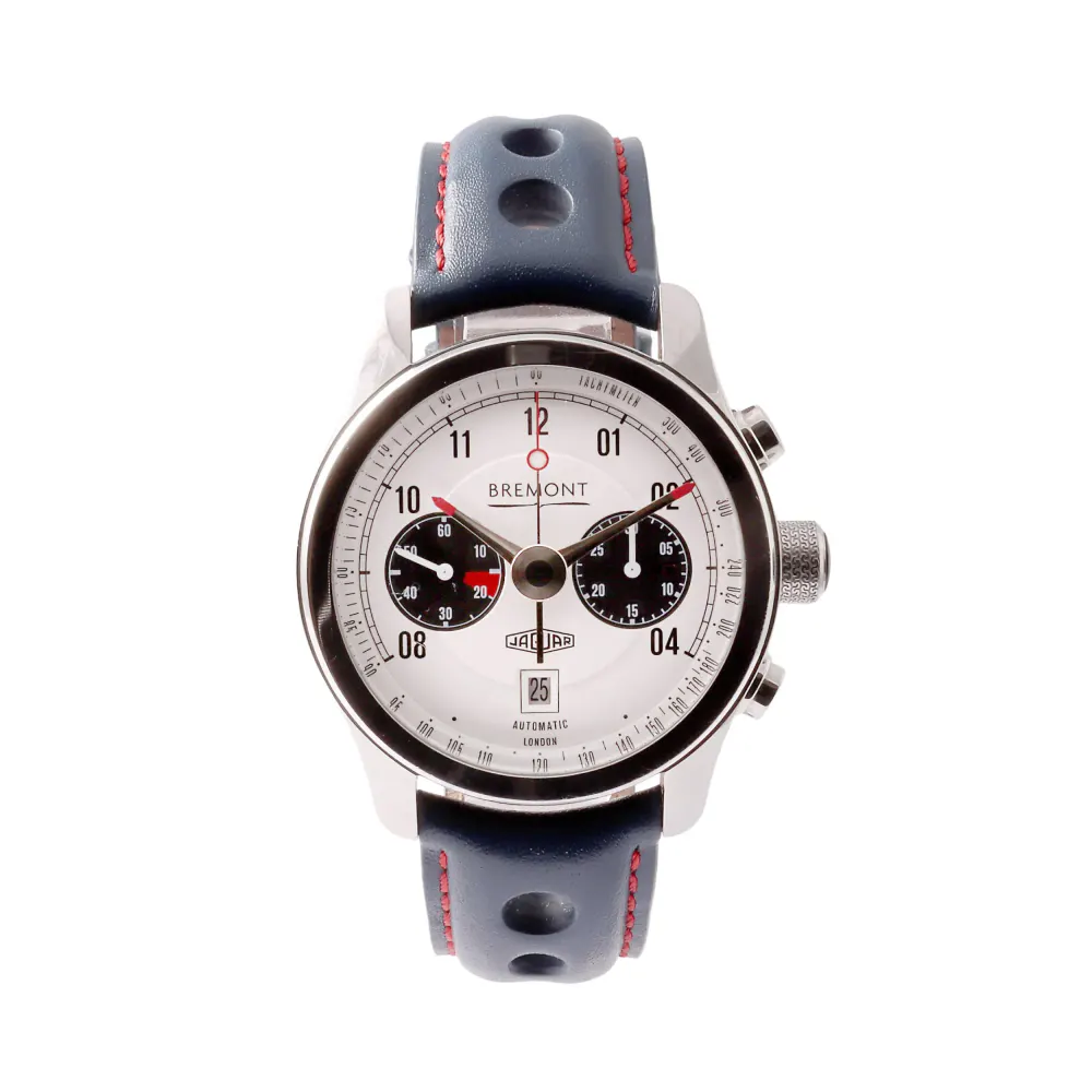 Bremont Jaguar BJ-II/WH — 2023 — Very good in White Arabic – Pre-owned watches