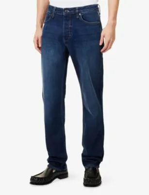 NEUW Ray Hunter Straight-Leg Stretch-Denim Jeans - 34/32 in MID INDIGO, additional product view 3