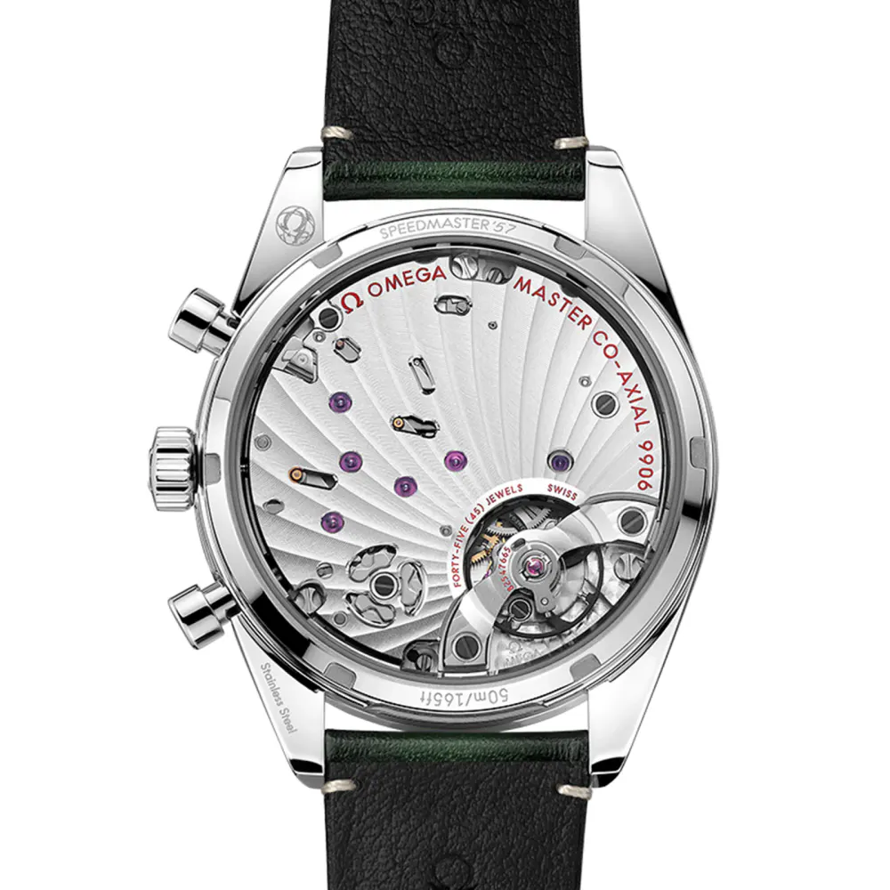 Omega Speedmaster 57 Co-Axial Master Chronometer Chronograph 40.5mm Mens Watch Green detail 2