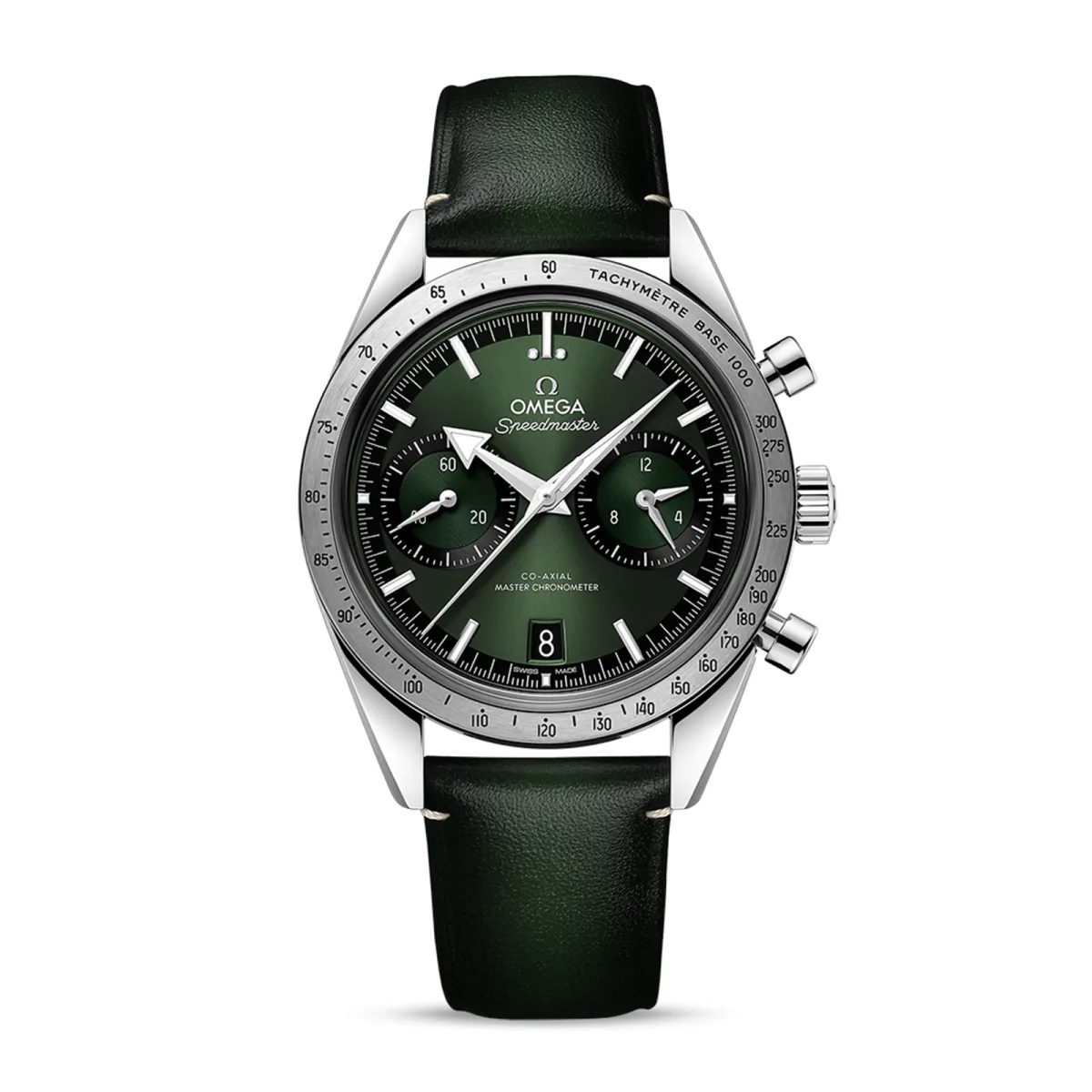 Omega Speedmaster 57 Co-Axial Master Chronometer Chronograph 40.5mm Mens Watch Green