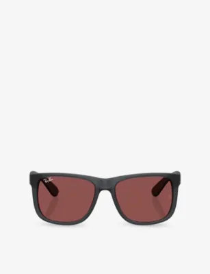 RAY-BAN RB4165 Justin Classic Square Nylon Sunglasses