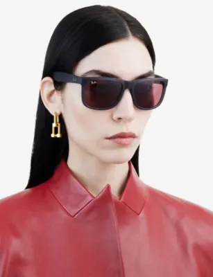 RAY-BAN RB4165 Justin Classic Square Nylon Sunglasses detail 2