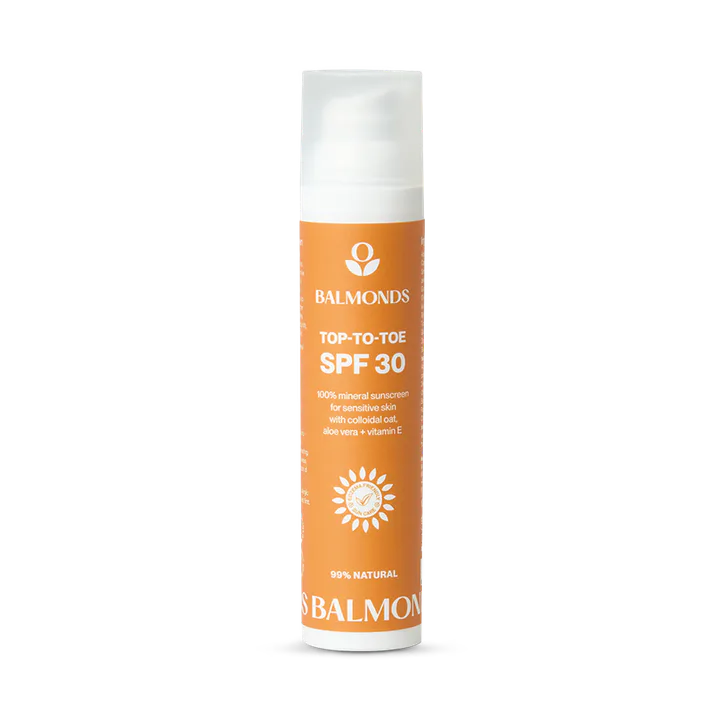 Balmonds Top-To-Toe Spf30 - Natural Sunscreen With Zinc 100ml