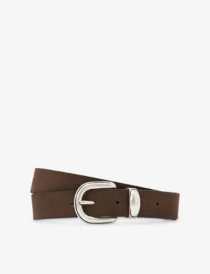 REISS Jonny Western Suede Belt - 32