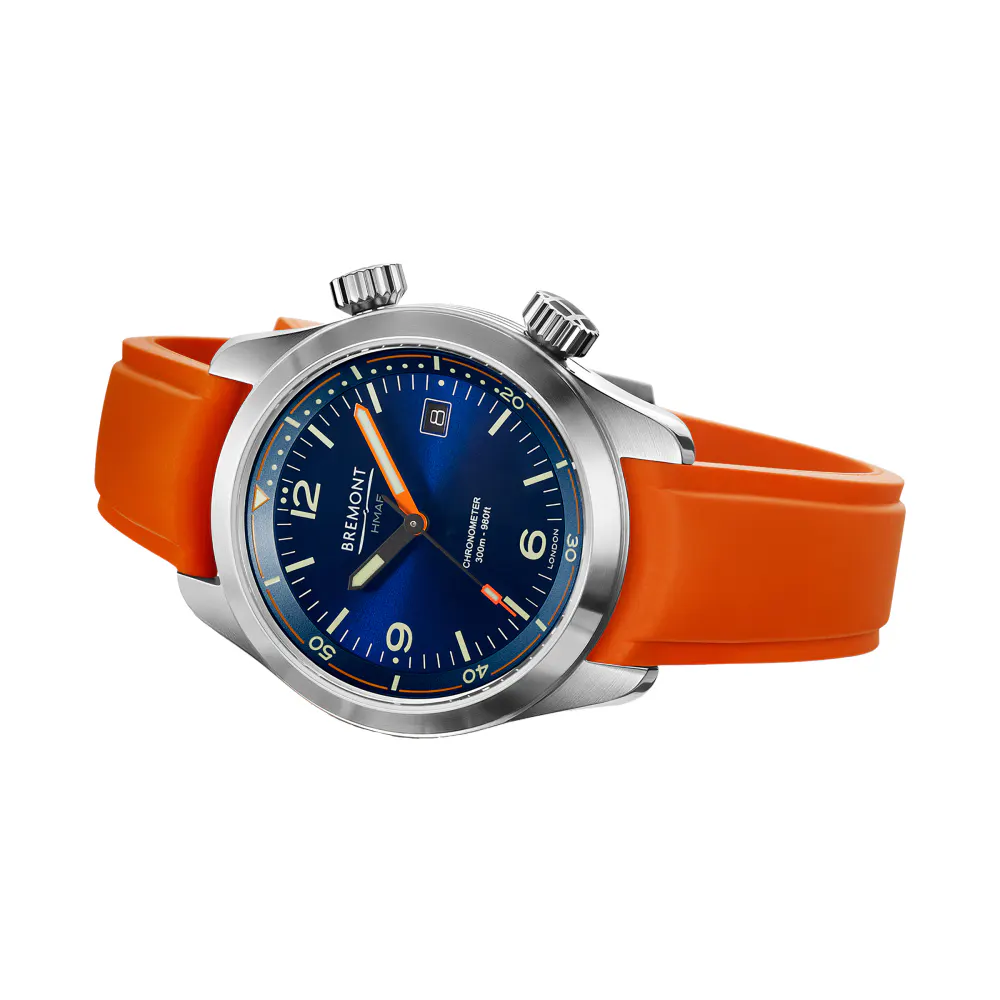 Bremont Argonaut 43mm Mens Watch in Blue, additional product view 2