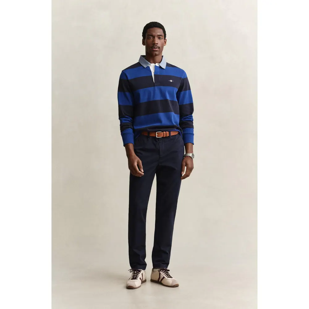 Gant Men's Chinos in Evenng Blue 433, additional product view 3