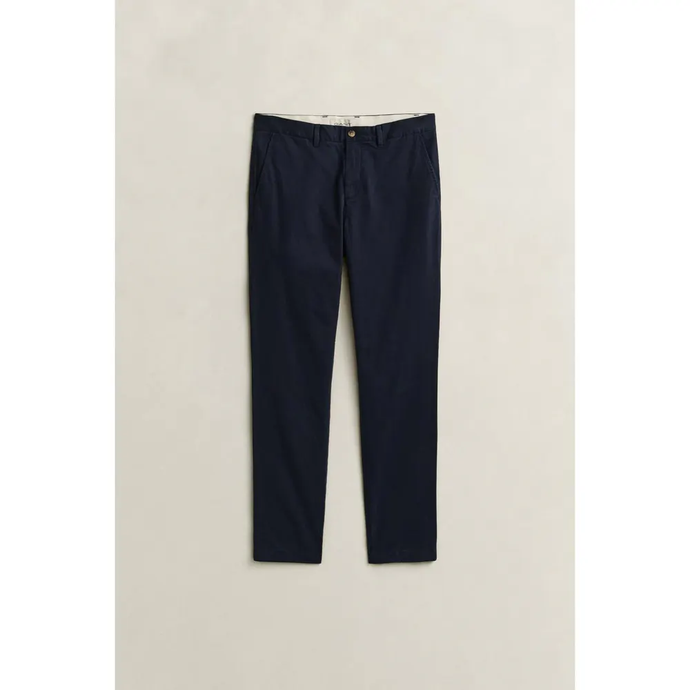 Gant Men's Chinos in Evenng Blue 433 – Clothing