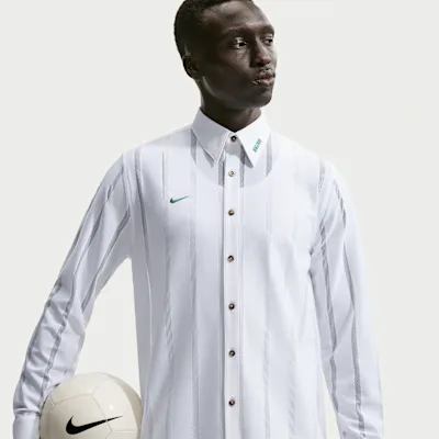 Nike Nigeria Energy Men's Nike Football Button-Front Shirt - White in White – Nike men's and unisex