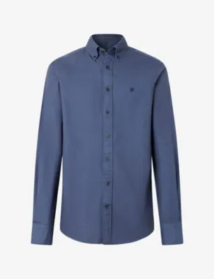 HACKETT Tailored-Fit Garment-Dyed Cotton Oxford Shirt