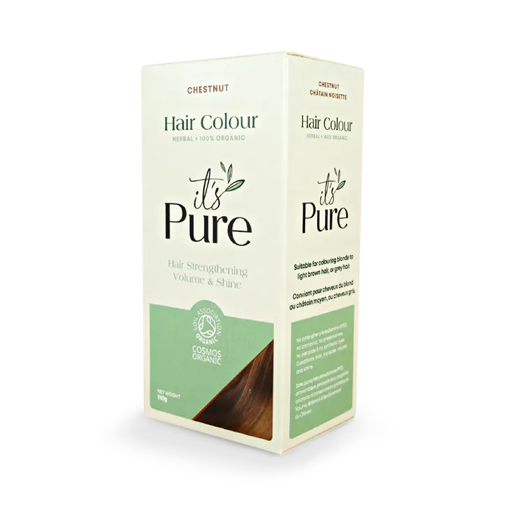 It's Pure Organic Herbal Hair Colour Chestnut 110g