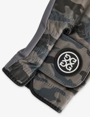 G/FORE Signature Camouflage Leather Golf Glove detail 2