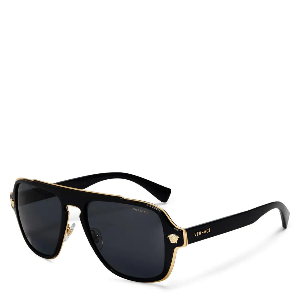 Versace Men's 0VE2199 Aviator Sunglasses