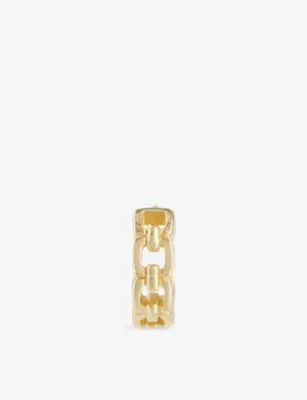 SERGE DENIMES Bond Yellow Gold-Plated Sterling Silver Hoop Earring