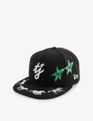 TWOJEYS x New Era 59Fifty Brand-Embroidered Canvas Cap - 7 1/8 in BLACK – Mens | Hats | Caps