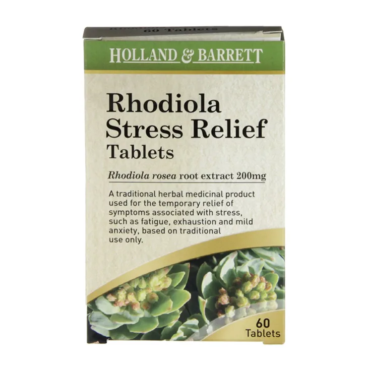 For Him Rhodiola Stress Relief 60 Tablets 200mg