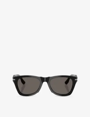 PERSOL PO8001S Phantos-Frame Acetate Sunglasses