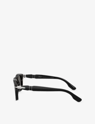 PERSOL PO8001S Phantos-Frame Acetate Sunglasses detail 2
