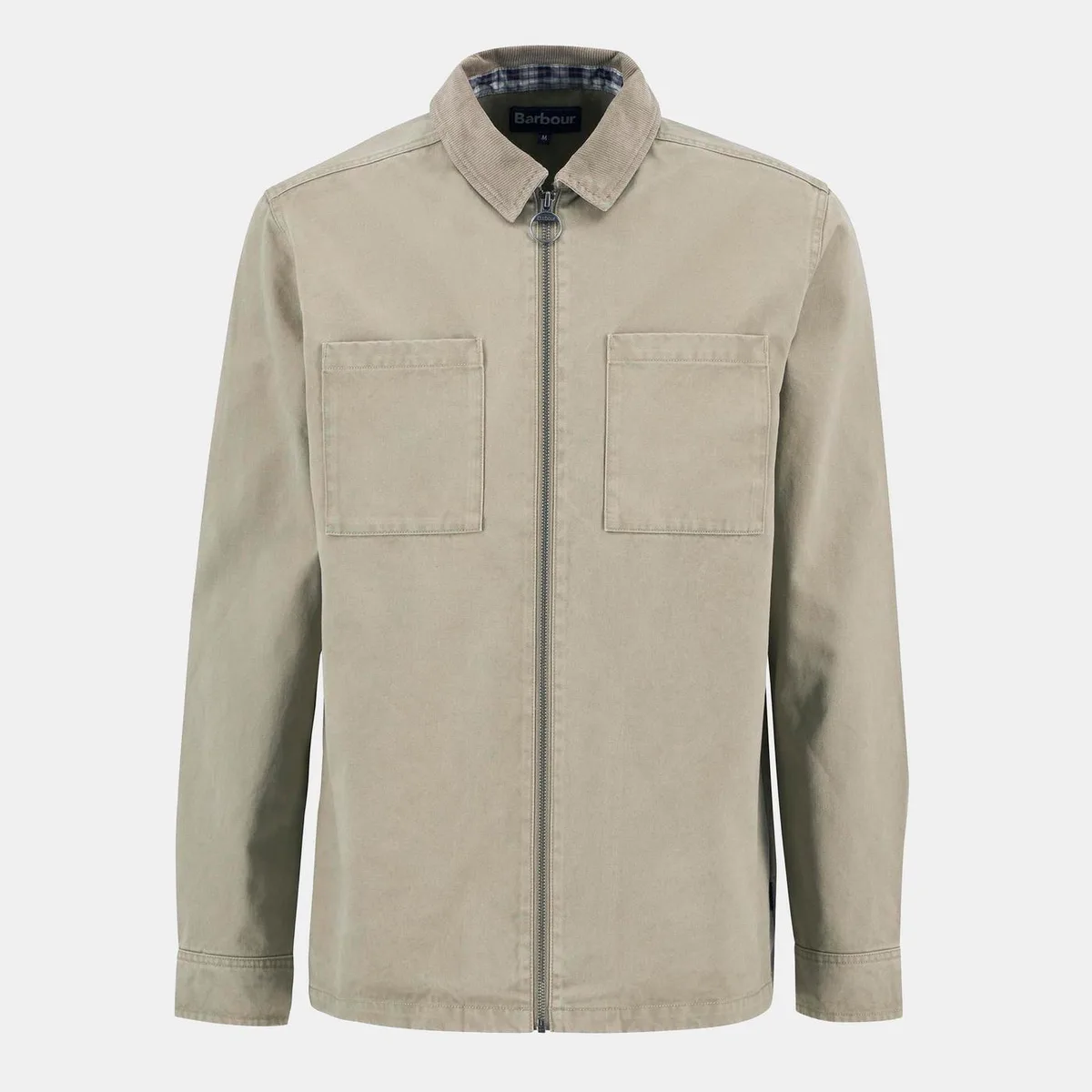 Barbour Men's Lenker Long Sleeve Stand Collar 4 Pocket Overshirt