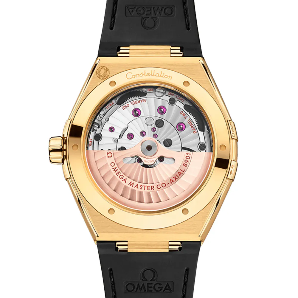 Omega Constellation Co-Axial Master Chronometer 41mm Mens Watch Yellow Gold detail 2