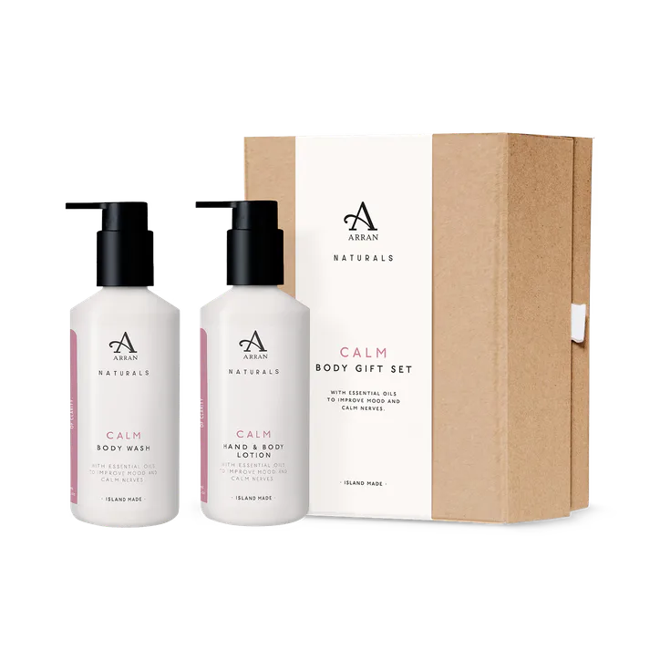 ARRAN Naturals Calm - Lavender & Chamomile Body Gift Set