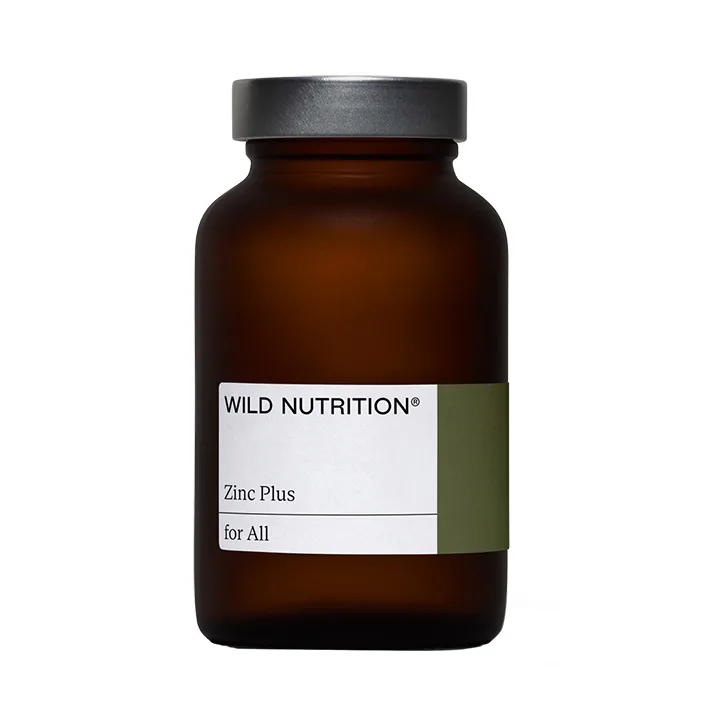 Wild Nutrition Zinc Plus Blended with Vitamins B1, B2 & B6 30 Capsules. detail 2
