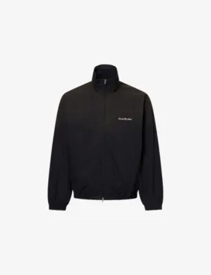 ACNE STUDIOS Logo-Print Zip-Pocket Cotton Jacket