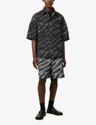 JACQUEMUS La Rio Short-Sleeve Cotton Shirt detail 2