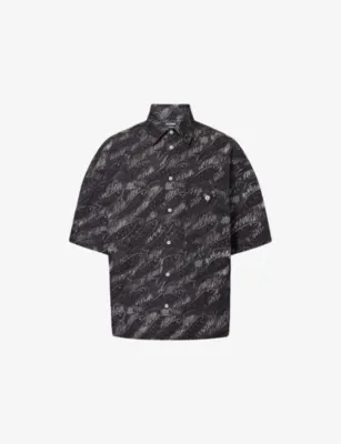 JACQUEMUS La Rio Short-Sleeve Cotton Shirt