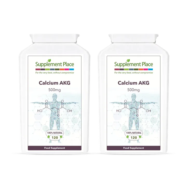 Supplement Place Calcium AKG | 500mg | 240 Capsules